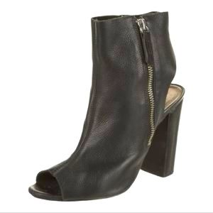 Schutz Pebbled Leather Bootie
